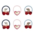 182068-14 Zestaw gumek RED CHERRIES MINI PONIES Mimi &amp; Lula