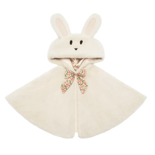 185001-32 Puchata peleryna BUNNY CAPE Mimi &amp; Lula