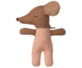 Myszka SLEEPY WAKEY BABY MOUSE ROSE Powder Maileg
