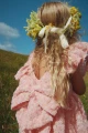 Sukienka ALLY FLOWER DRESS VEILED ROSE Konges Slojd KS105624