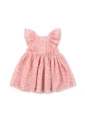 Sukienka ALLY FLOWER DRESS VEILED ROSE Konges Slojd KS105624