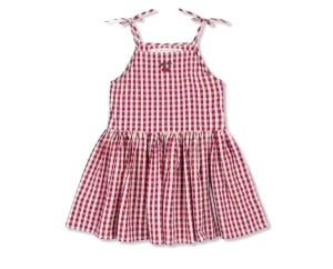 Sukienka ISOTTA RASPBERRY CHECK 3-10 Y Konges Slojd