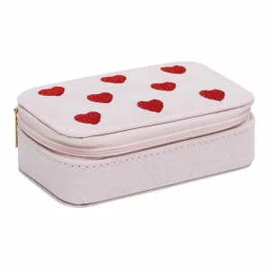 Podróżne pudełko na biżuterię i akcesoria do włosów MINI HEART Mimi & Lula