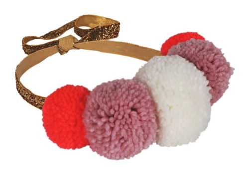 Opaska z pomponami Meri Meri