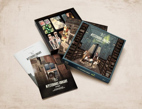 Gra planszowa Tajemnicza Biblioteka