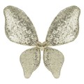 Skrzydełka sparkle złote