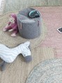 Jutowy dywan naturalny 180x90 cm KIDS DEPOT