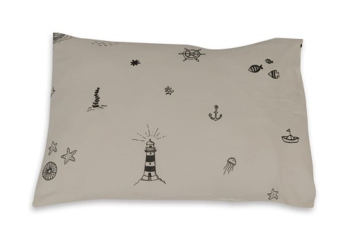 Cushion 50x70 cm GREY UNDER THE SEA Ndoto
