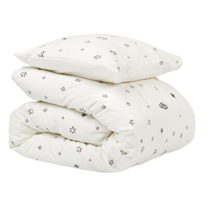 Pościel z bawełny egipskiej 100 x 140 WHITE Ndoto