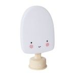Lampka LED lód na patyku POPSICLE biały